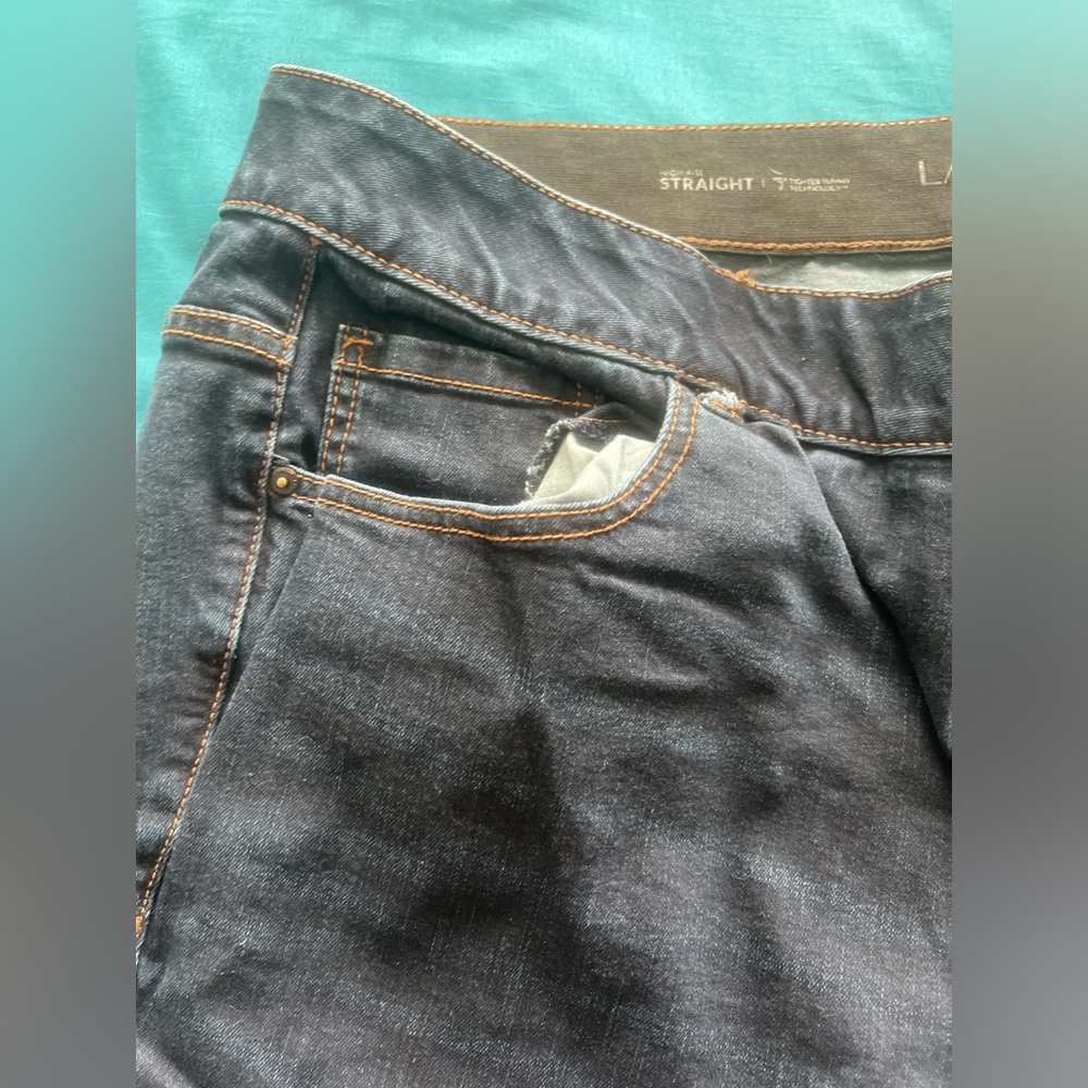 Lane Bryant Size 28 - T3 Straight Leg Jeans - Picture 8 of 16